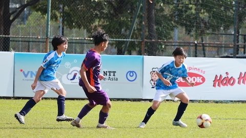 Giải bóng đá quốc tế U13 Việt Nam-Nhật Bản năm 2023: B.Bình Dương có trận hoà đầu tiên